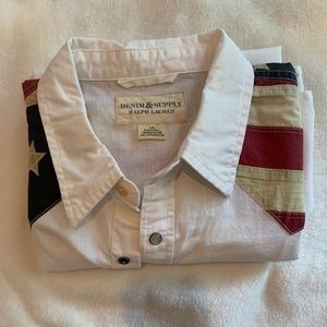 Men’s American Flag Denim And Supply ralph lauren